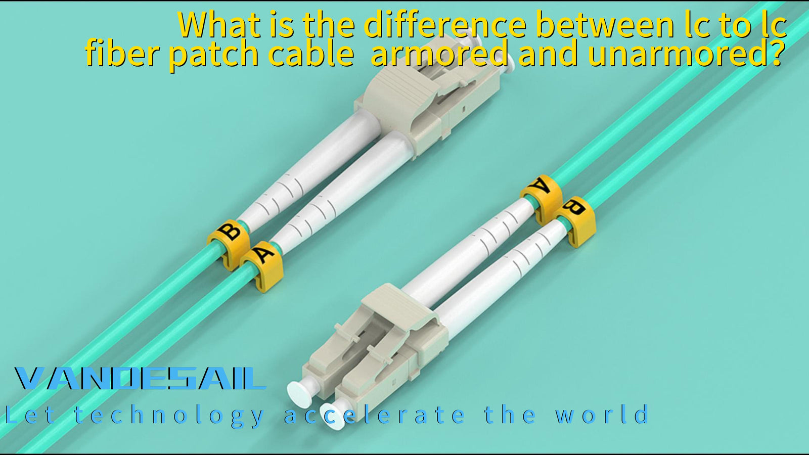 What is the difference between OM3 lc to lc fiber patch cable armored & unarmored