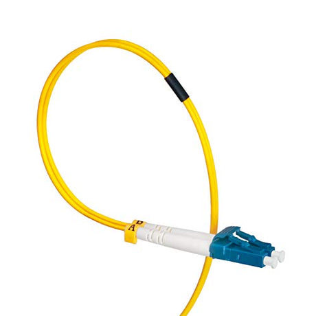OS1 LC to LC Fiber Patch Cable，5 Meter 2 Pack VANDESAIL Singlemode 9/125um Fiber Optic Cable Duplex (5M,16.4ft) - vandesail