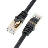 Ethernet Cable 49FT, VANDESAIL CAT7 LAN Network Cable RJ45 High Speed Round Patch Cord Gold Plated Lead - vandesail
